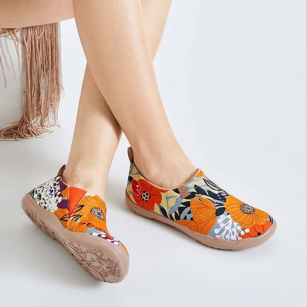 Uin Classic Toldeo Marigold - Ultra Light, Machine Washable, Arch Support